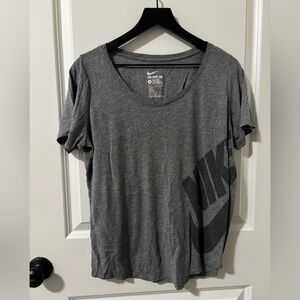 Nike Women's Charcoal Gray Tee